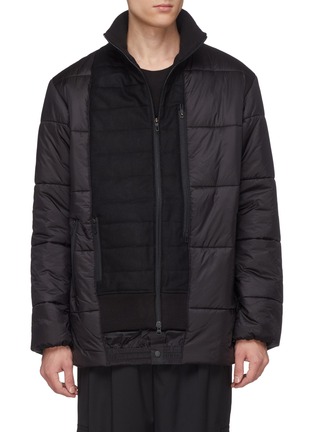 Main View - Click To Enlarge - Y-3 - Patchwork Primaloft® puffer jacket