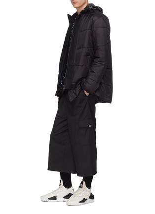 Figure View - Click To Enlarge - Y-3 - Patchwork Primaloft® puffer jacket