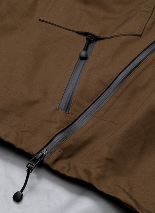  - MEANSWHILE - Zip outseam hooded Ventile® jacket