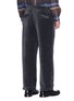 Back View - Click To Enlarge - MEANSWHILE - Zip outseam velour jogging pants