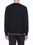 Back View - Click To Enlarge - ALEXANDER MCQUEEN - Skull intarsia wool sweater