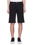 Main View - Click To Enlarge - ALEXANDER MCQUEEN - Stripe outseam cavalry twill shorts