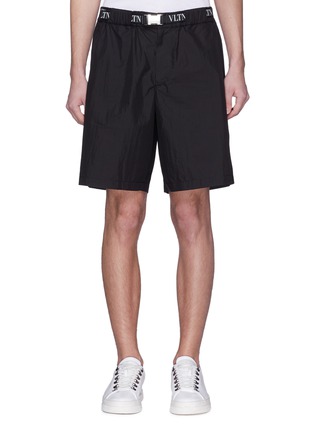 Main View - Click To Enlarge - VALENTINO GARAVANI - Belted shorts