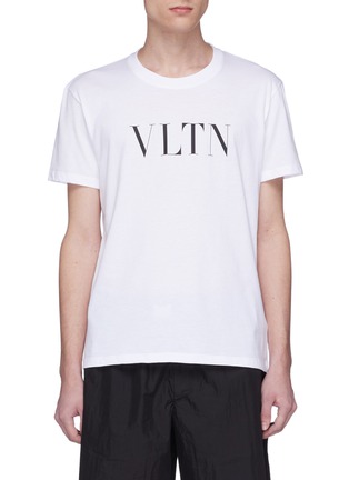 Main View - Click To Enlarge - VALENTINO GARAVANI - Logo print T-shirt