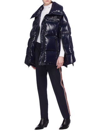 Figure View - Click To Enlarge - CALVIN KLEIN 205W39NYC - Zip outseam oversized down puffer jacket