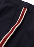  - CALVIN KLEIN 205W39NYC - Uniform stripe outseam virgin wool blend cropped pants