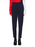 Main View - Click To Enlarge - CALVIN KLEIN 205W39NYC - Uniform stripe outseam virgin wool blend cropped pants