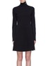 Main View - Click To Enlarge - CALVIN KLEIN 205W39NYC - Logo embroidered virgin wool turtleneck dress