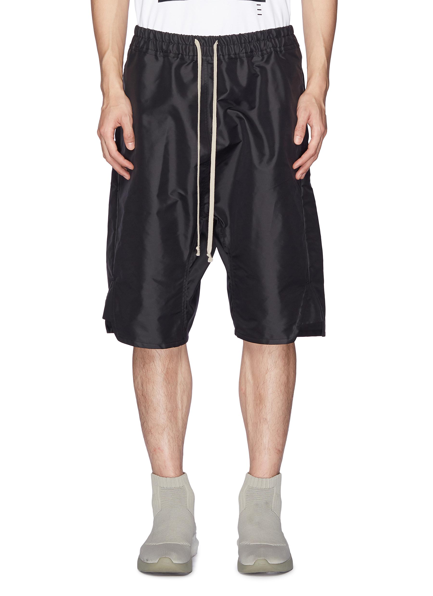 RICK OWENS | 'Basket Swinger' drop crotch shorts | Men | Lane Crawford