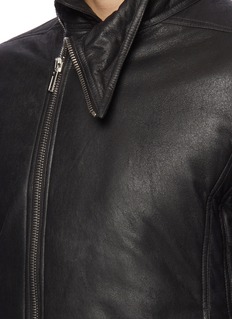 Rick owens mollino biker on sale jacket