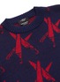  - CALVIN KLEIN 205W39NYC - 'Knives' intarsia wool-alpaca sweater