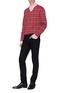 Figure View - Click To Enlarge - CALVIN KLEIN 205W39NYC - Contrast panel tartan plaid turtleneck sweater