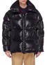 Main View - Click To Enlarge - CALVIN KLEIN 205W39NYC - Zip sleeve oversized down puffer jacket