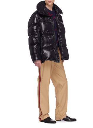 Figure View - Click To Enlarge - CALVIN KLEIN 205W39NYC - Zip sleeve oversized down puffer jacket