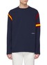 Main View - Click To Enlarge - CALVIN KLEIN 205W39NYC - Rib knit stripe sweatshirt