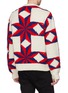 Back View - Click To Enlarge - CALVIN KLEIN 205W39NYC - Star intarsia wool sweater