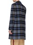 Back View - Click To Enlarge - CALVIN KLEIN 205W39NYC - x Pendleton Woolen Mills tartan plaid virgin wool twill coat