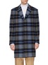 Main View - Click To Enlarge - CALVIN KLEIN 205W39NYC - x Pendleton Woolen Mills tartan plaid virgin wool twill coat