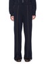 Main View - Click To Enlarge - DRIES VAN NOTEN - 'Halley' contrast piping wide leg track pants