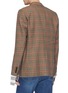 Back View - Click To Enlarge - DRIES VAN NOTEN - Houndstooth tartan plaid jacket