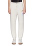 Main View - Click To Enlarge - ALEXANDER WANG - 'Platinum' slogan embroidered trophy patch sweatpants