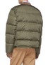 Back View - Click To Enlarge - GUCCI - Bunny embroidered down puffer jacket