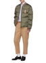 Figure View - Click To Enlarge - GUCCI - Bunny embroidered down puffer jacket