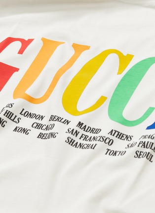  - GUCCI - 'Gucci Cities' print T-shirt