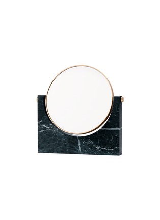 Main View - Click To Enlarge - MENU - Pepe marble mirror – Green