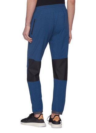 Back View - Click To Enlarge - DYNE - 'Carlton' colourblock panelled jogging pants