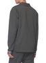 Back View - Click To Enlarge - DYNE - 'Boone' contrast cuff Schoeller® soft blazer
