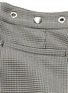  - 74017 - Snap button waist Houndstooth shorts