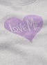  - 74017 - 'Love Me' glitter slogan print sweatshirt