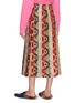 Back View - Click To Enlarge - GUCCI - Lurex logo baiadera stripe jacquard skirt
