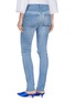 Back View - Click To Enlarge - BALENCIAGA - Ripped knee skinny jeans