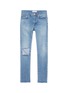 Main View - Click To Enlarge - BALENCIAGA - Ripped knee skinny jeans