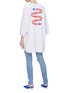 Figure View - Click To Enlarge - BALENCIAGA - Graphic chart print oversized T-shirt