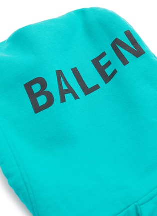  - BALENCIAGA - Logo print oversized hoodie