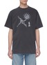 Main View - Click To Enlarge - BALENCIAGA - Snake candle graphic print oversized T-shirt