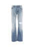 Main View - Click To Enlarge - BALENCIAGA - Ripped boot cut jeans