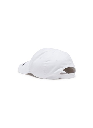 Figure View - Click To Enlarge - BALENCIAGA - Logo embroidered visor baseball cap
