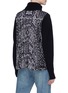 Back View - Click To Enlarge - SACAI - x Reyn Spooner floral print pleated back turtleneck sweater