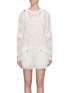 Main View - Click To Enlarge - SACAI - Guipure lace rompers