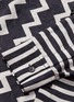  - STELLA MCCARTNEY - Zigzag stripe print silk moiré shirt