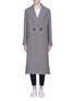 Main View - Click To Enlarge - STELLA MCCARTNEY - Colourblock houndstooth oversized wool coat