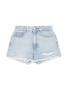 Main View - Click To Enlarge - STELLA MCCARTNEY - Ripped denim shorts