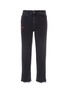 Main View - Click To Enlarge - STELLA MCCARTNEY - Star embroidered straight leg jeans