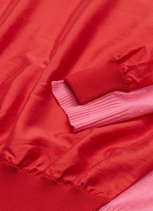  - STELLA MCCARTNEY - Colourblock panelled virgin wool sweater