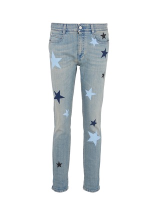 Main View - Click To Enlarge - STELLA MCCARTNEY - Star print skinny boyfriend jeans