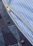  - STELLA MCCARTNEY - Stripe panel check plaid zip dress